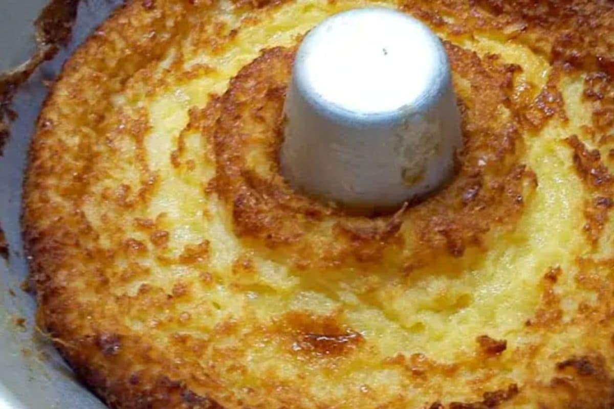 Bolo De Queijadinha Cremosa Receita R Pido