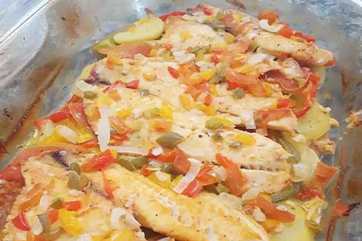 Filé de Tilápia no Forno Simples e Delicioso