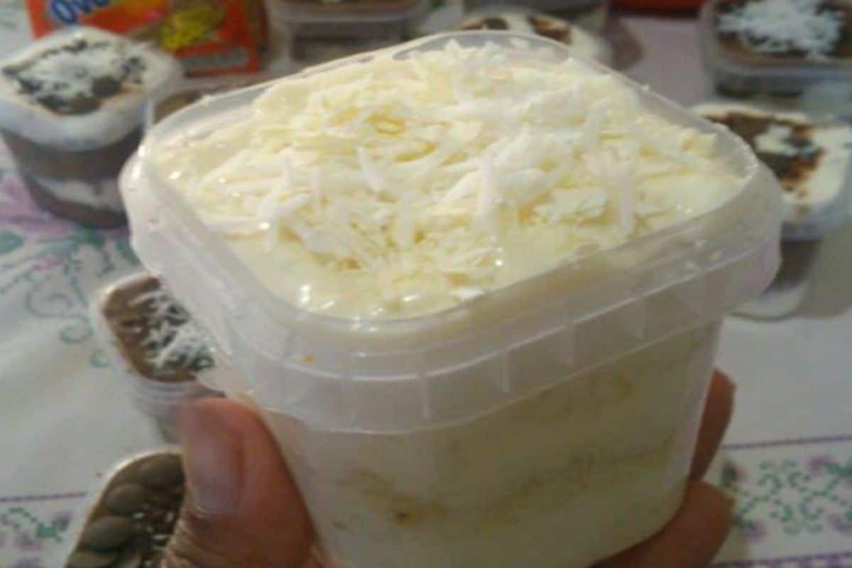Creme de Potinho Delicioso: Essa Receita é Sucesso Nas Padarias