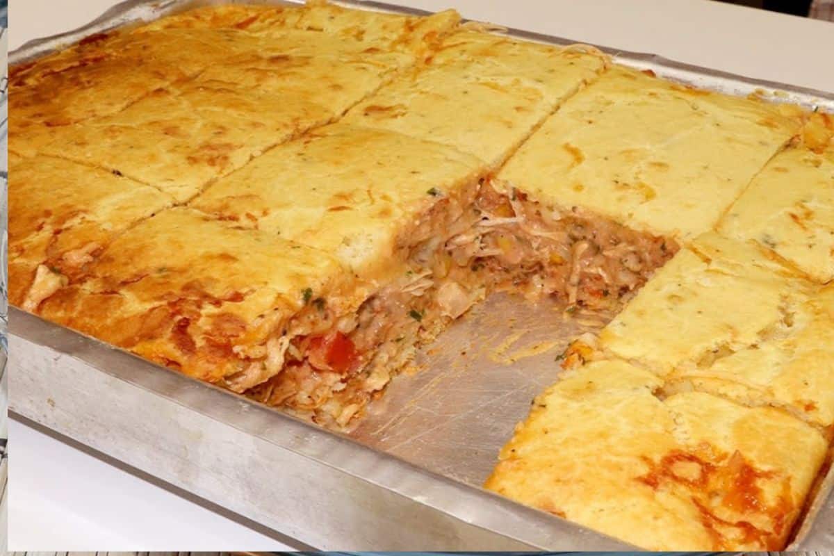 Explorando o Universo Culinário: A Irresistível Torta de Frango Cremosa