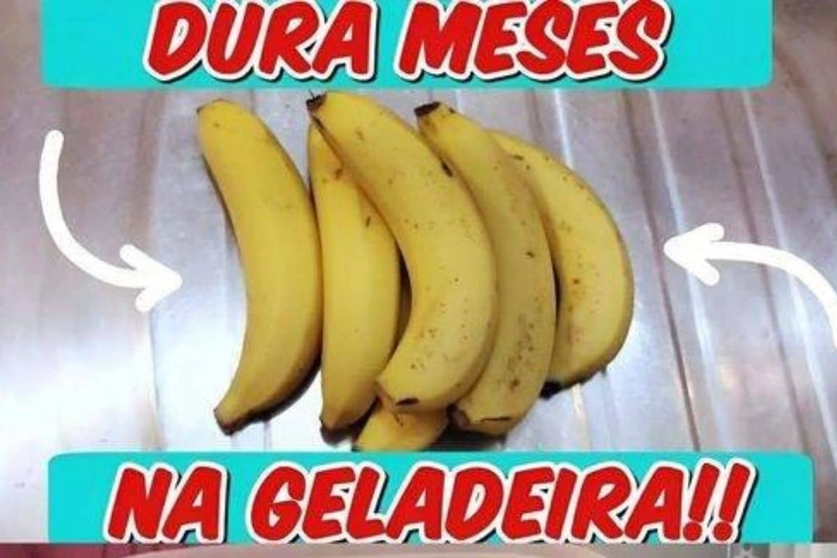 Como Conservar Banana Madura Por Meses na Geladeira