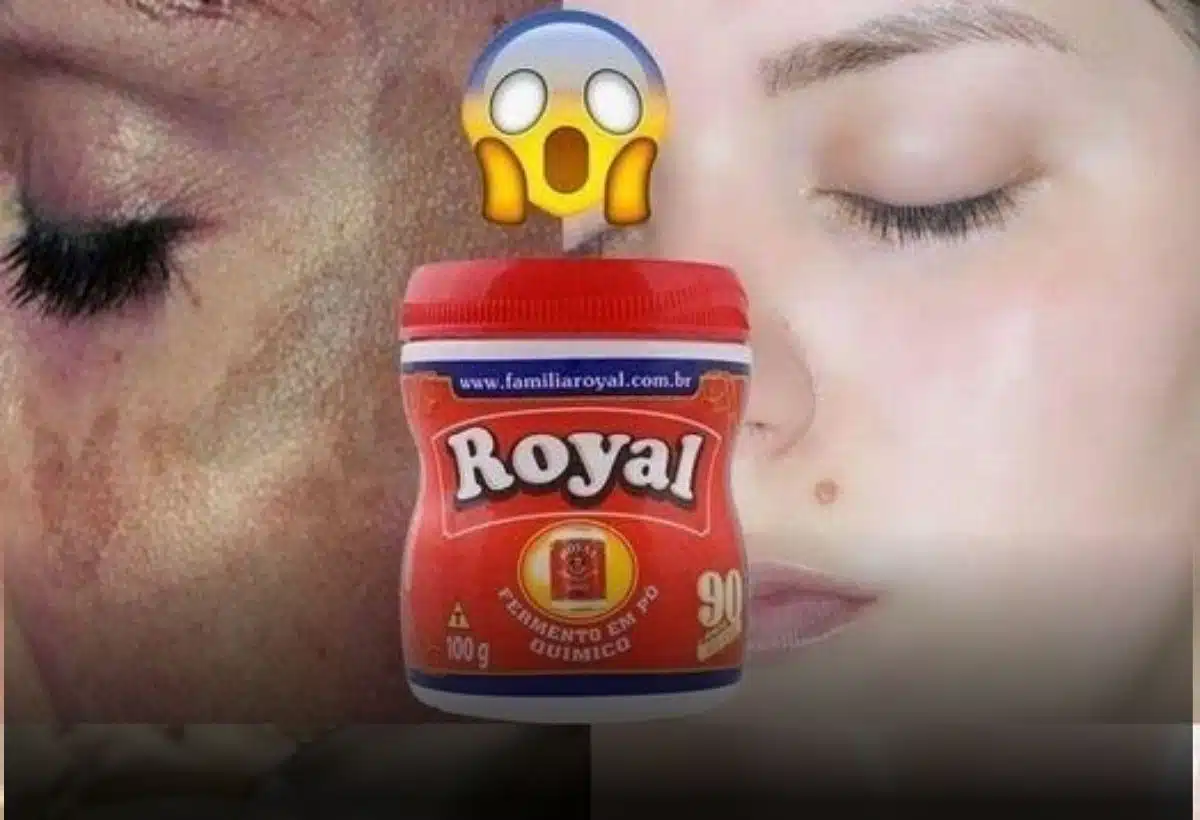 Como usar pó royal para remover manchas