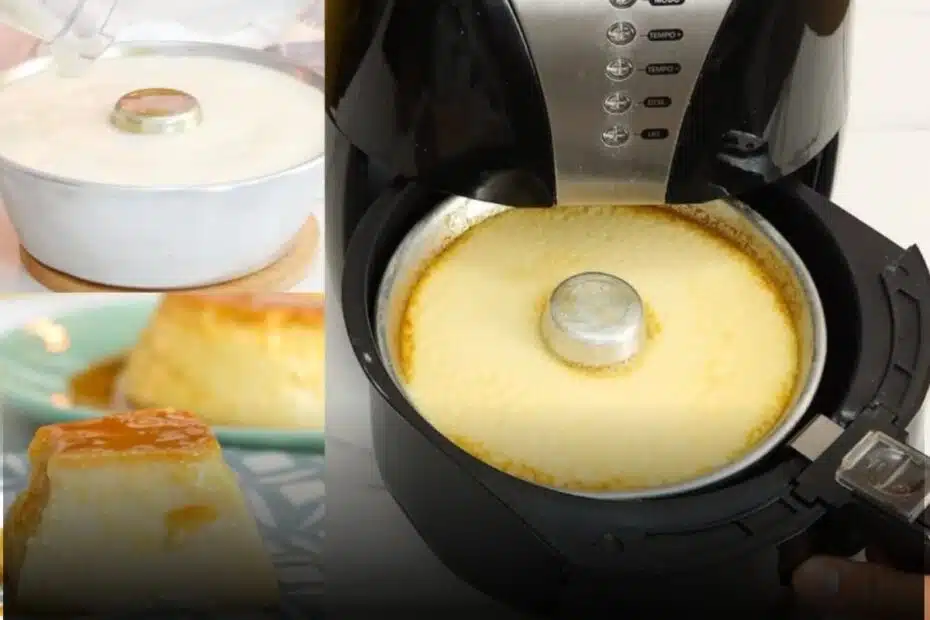 Pudim de Leite Feito na AirFryer