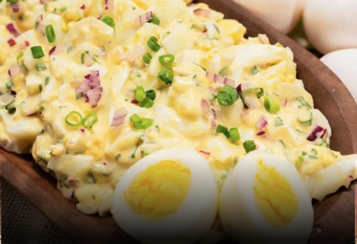 Salada de Ovos com Maionese