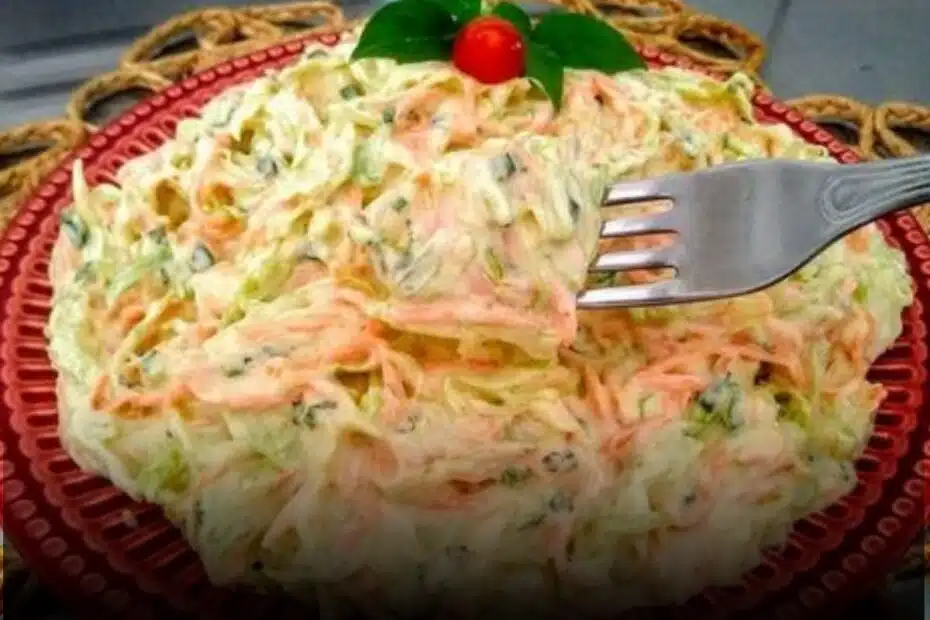 Salada de Repolho Cremosa