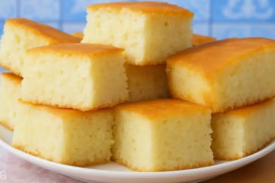 Bolo de trigo fofinho
