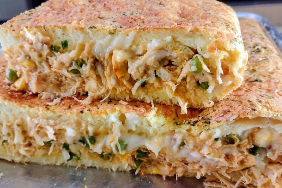 Torta de Frango Cremosa