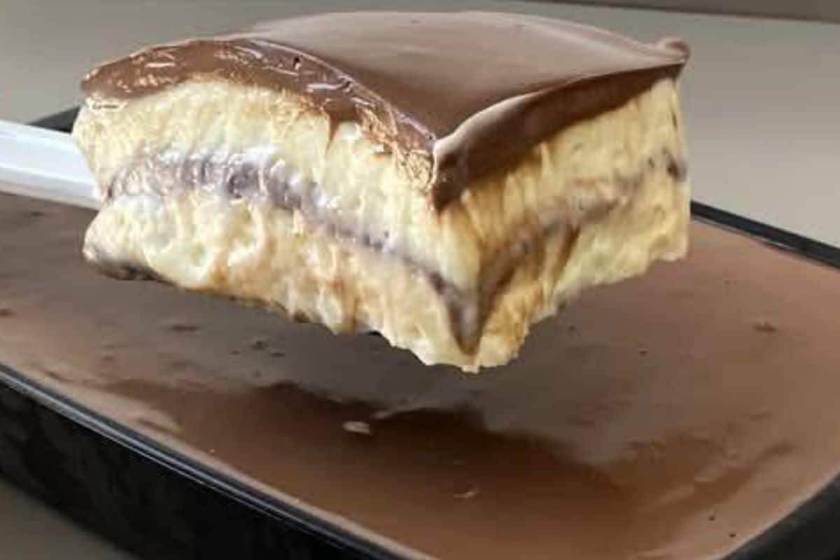 Sobremesa Marido Mole daquelas que quando faço não sobra nem a travessa