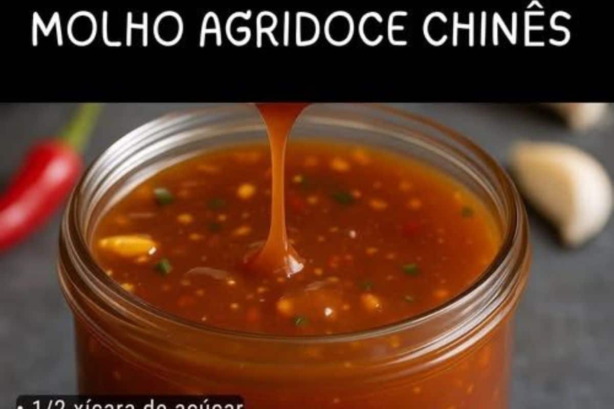 Molho Agridoce Chinês Caseiro e Incrível: O Segredo para Transformar Qualquer Jantar em um Banquete Asiático!