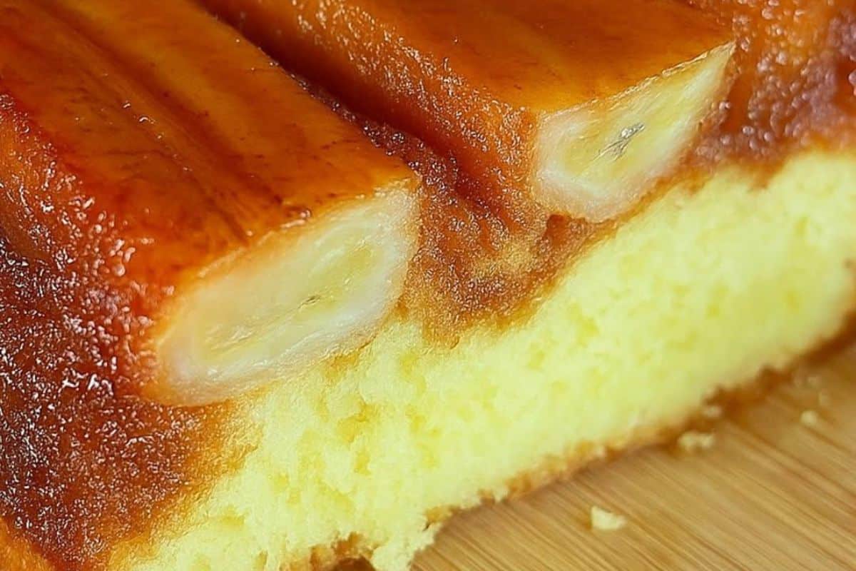 SÓ FAÇO BOLO DE BANANA ASSIM AGORA! É FOFINHO E RÁPIDO