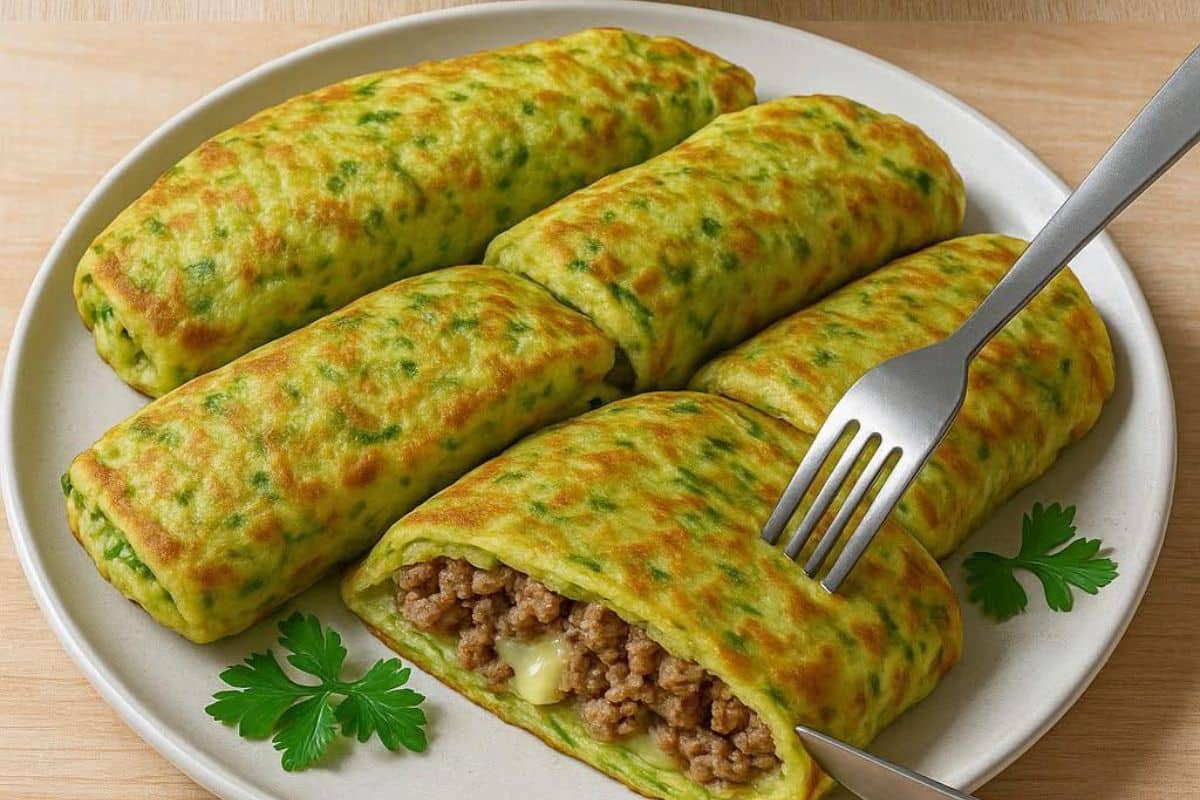 Panquecas de Abobrinha Recheadas com Carne Moída: Aquela Delícia Irresistível e Super Suculenta que Derrete na Boca