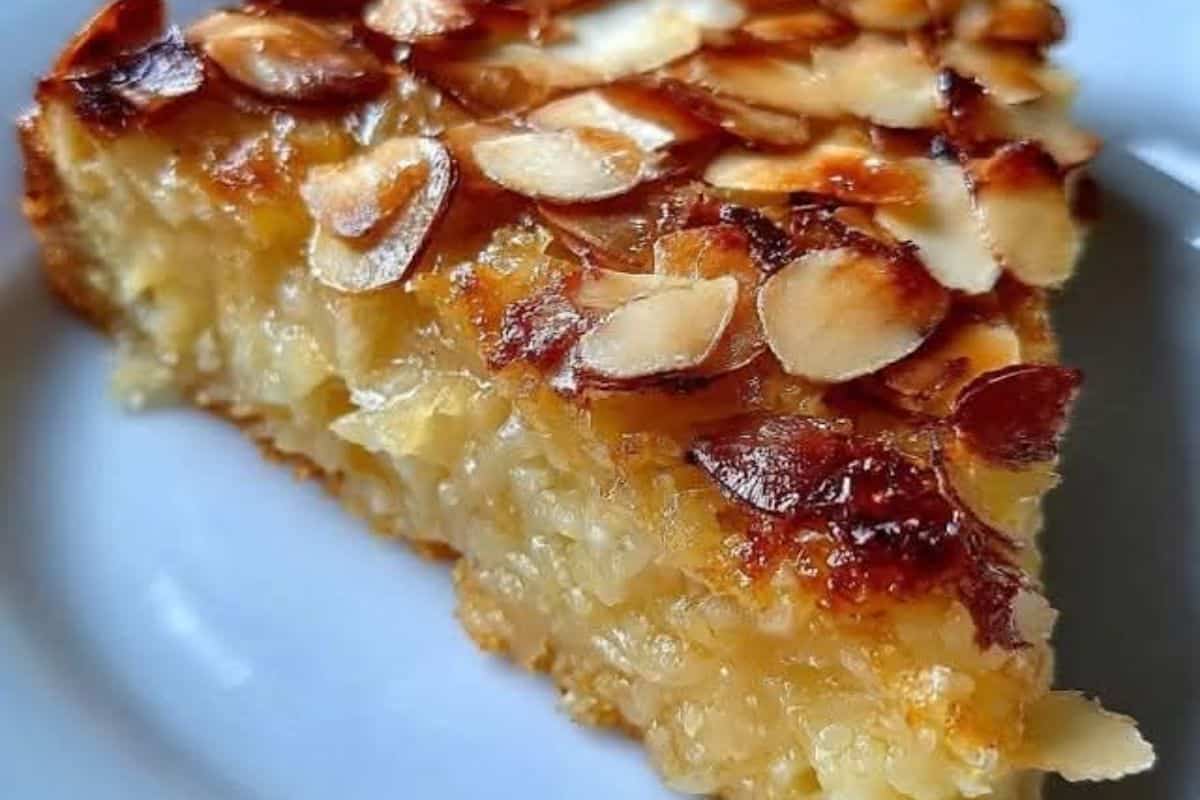 Torta Rústica de Maçã com Amêndoas Encantadora – simples, elegante e cheia de sabor