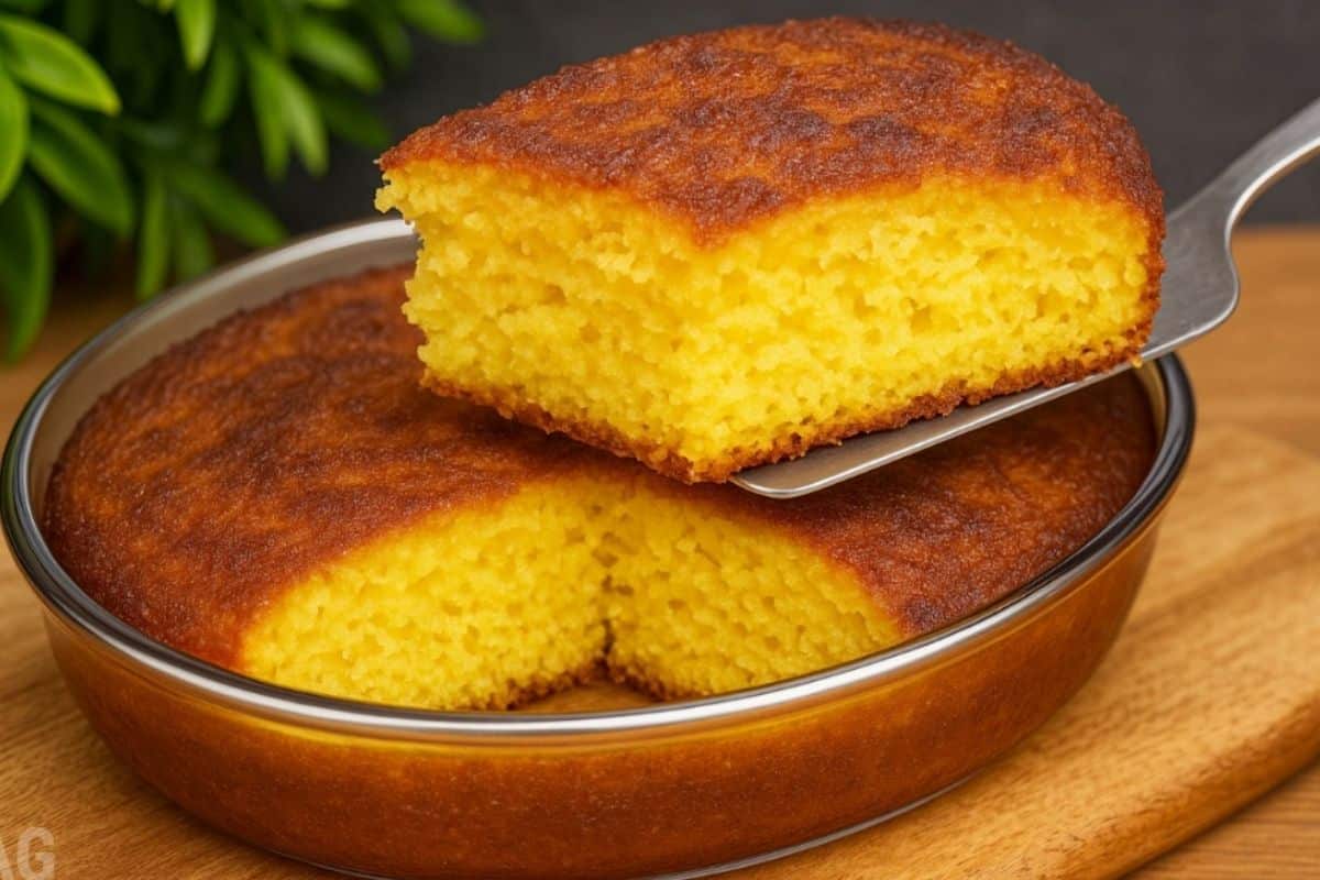 Bolo de Milho Cremoso Sem Farinha de Trigo Que Derrete na Boca