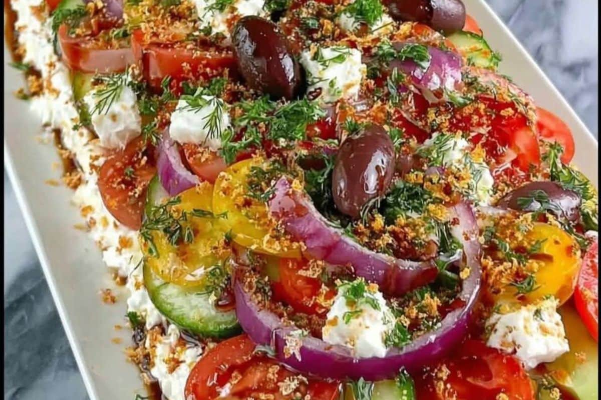 Tábua de Feta Grega Surpreendente e Cheia de Sabor