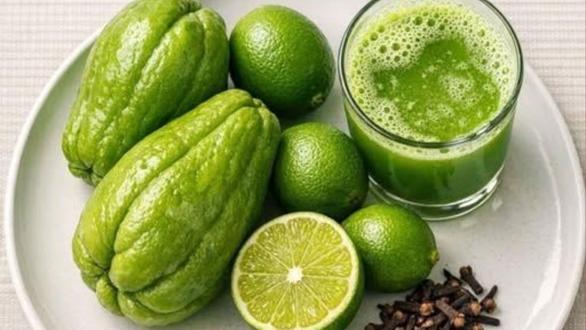 Suco de Chuchu com Limão e Cravo: 1 copo por dia dessa mistura simples pode transformar sua rotina