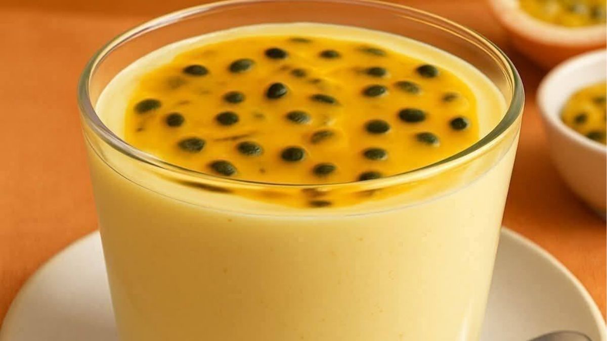 Mousse de Maracujá Cremosa e Irresistível Que Derrete na Boca