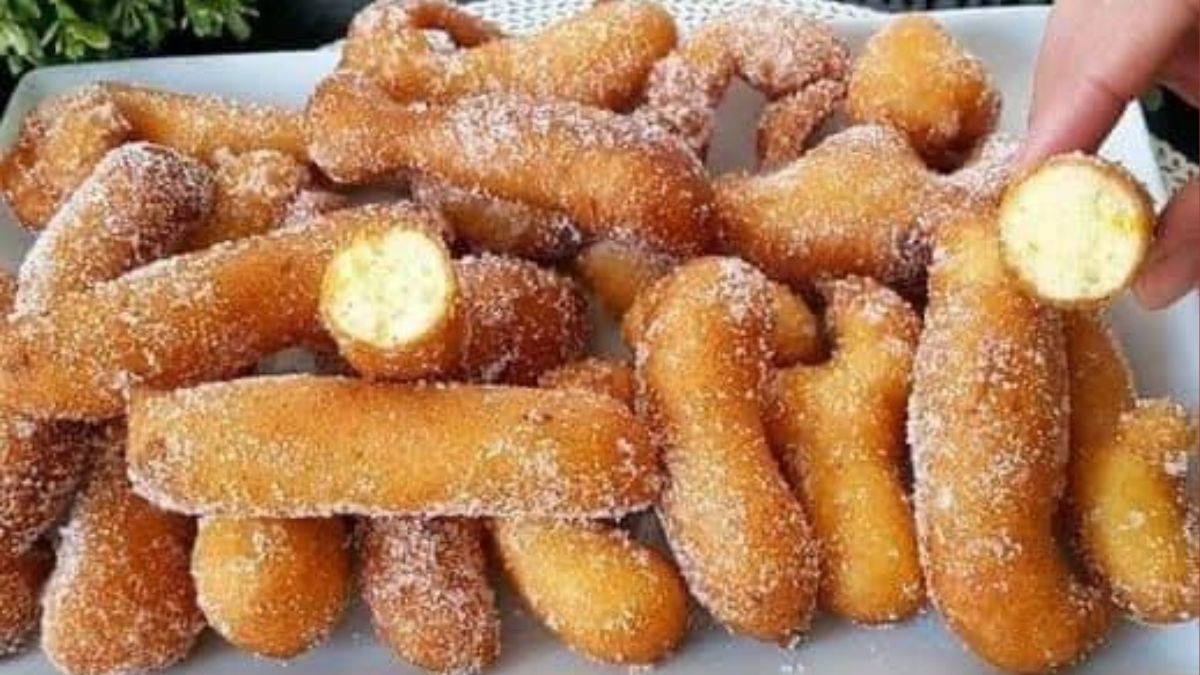 Bolinho de Chuva SEQUINHO por Fora e MACIO por Dentro que Fica Igual de Vó e Some em Minutos