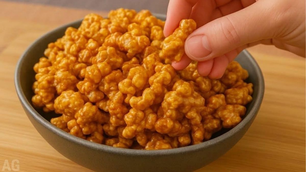 Pipoca Doce Caramelizada Crocante Que Vicia: Faça Uma Panela e Veja Sumir em Minutos