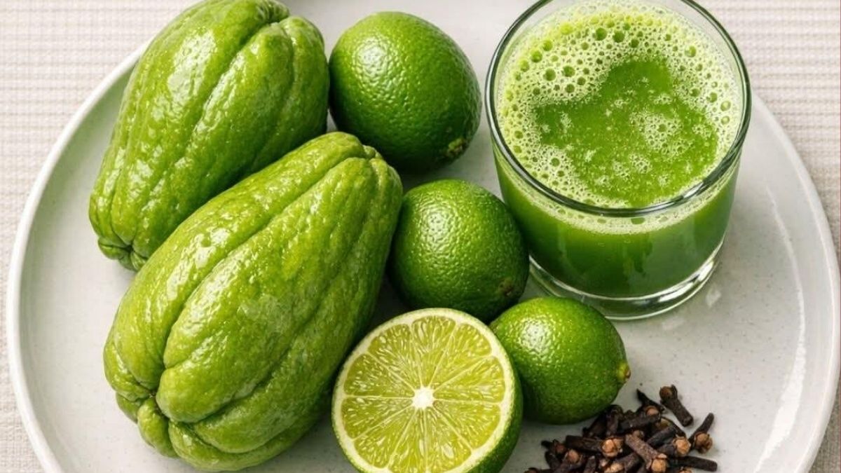 Suco Revitalizante de Chuchu com Limão e Cravo que REFRESCA, SURPREENDE e Fica Pronto em Minutos