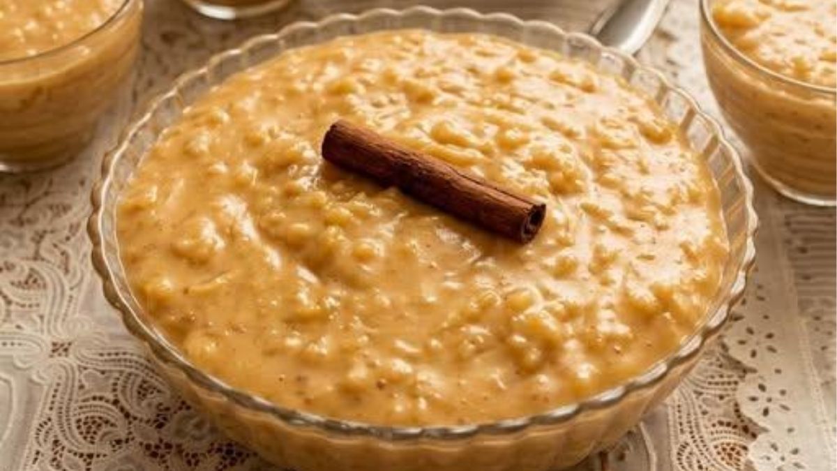 Arroz Doce Moreninho: a receita cremosa e caramelizada que faz qualquer um raspar a panela escondido