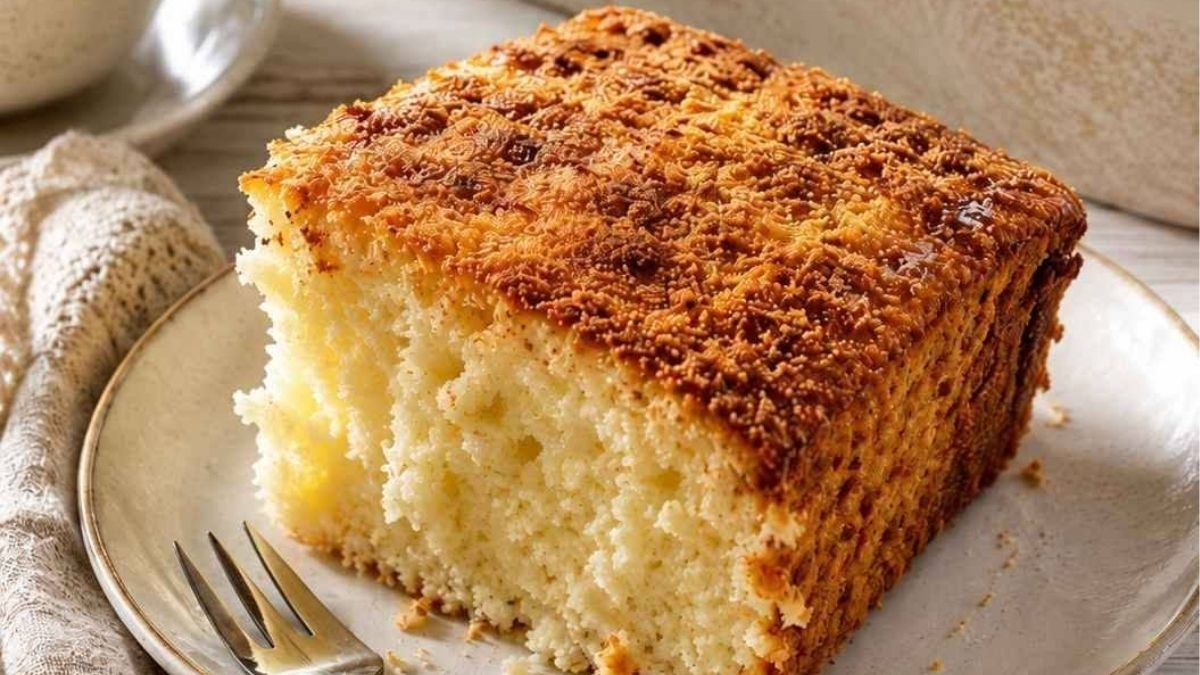 Bolo Moça de Coco: o bolo incrivelmente cremoso que faz qualquer sobremesa parecer sem graça