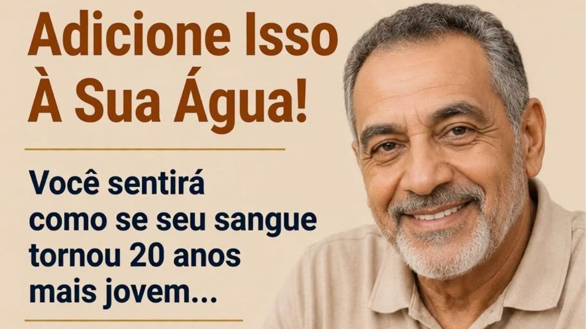 Adicione isto à sua água da manhã para ajudar a apoiar uma circulação saudável naturalmente