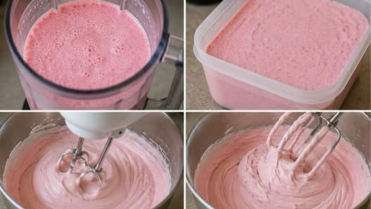 Sorvete de Morango Cremoso que Parece de Sorveteria: Depois que Você Faz em Casa, Nunca Mais Vai Querer Comprar!
